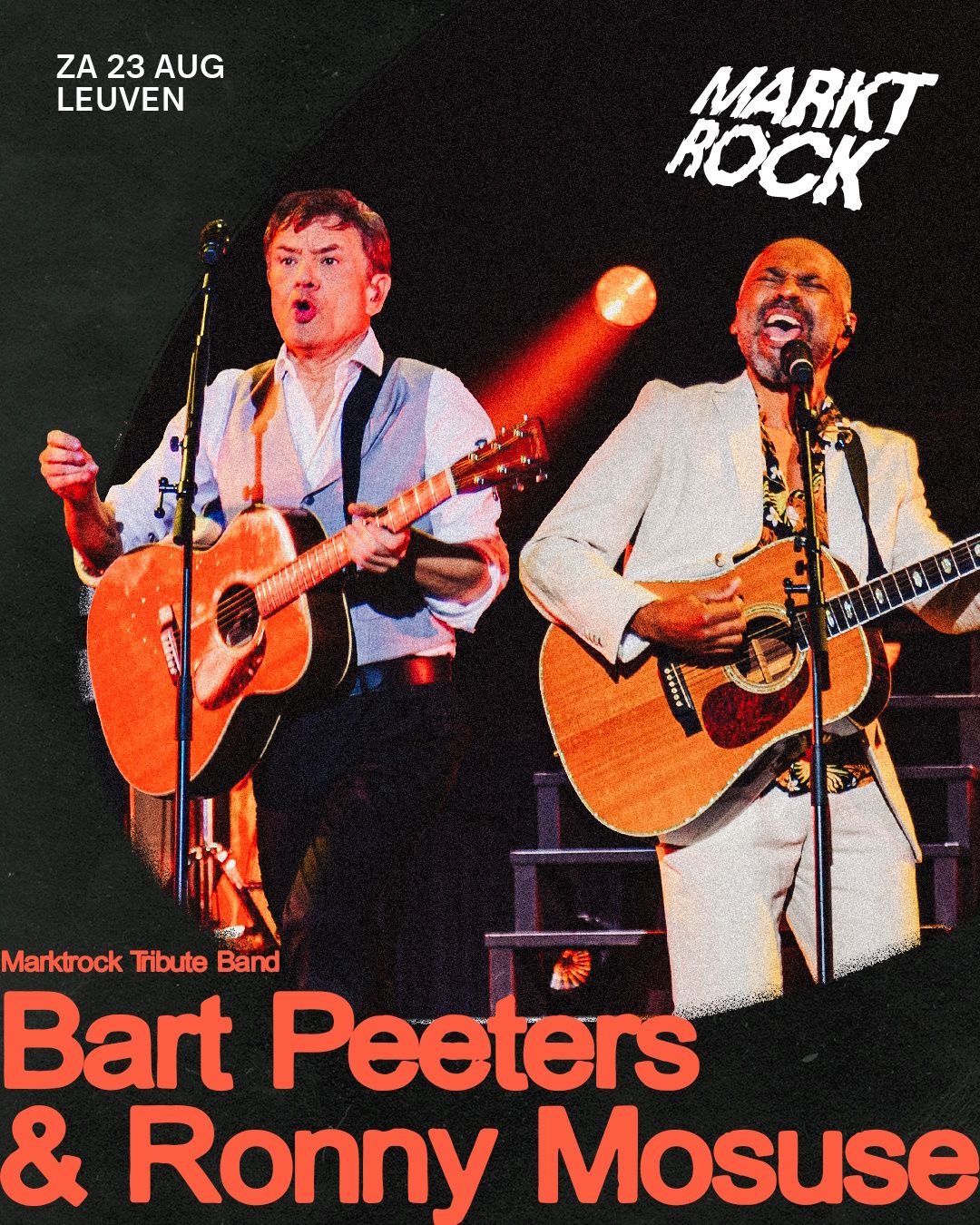 Bart Peeters & Ronny Mosuse (tribute band) - Marktrock Leuven 2025
